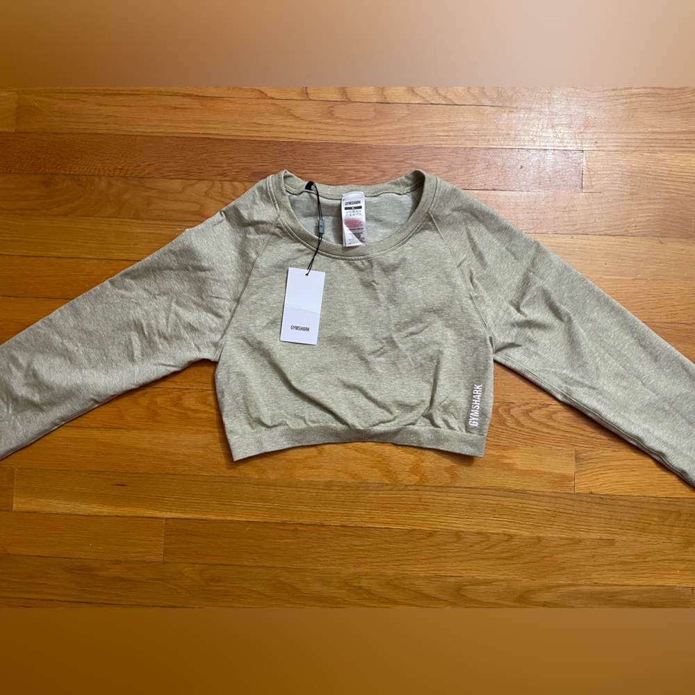 Gymshark Olive Green Athletic Top